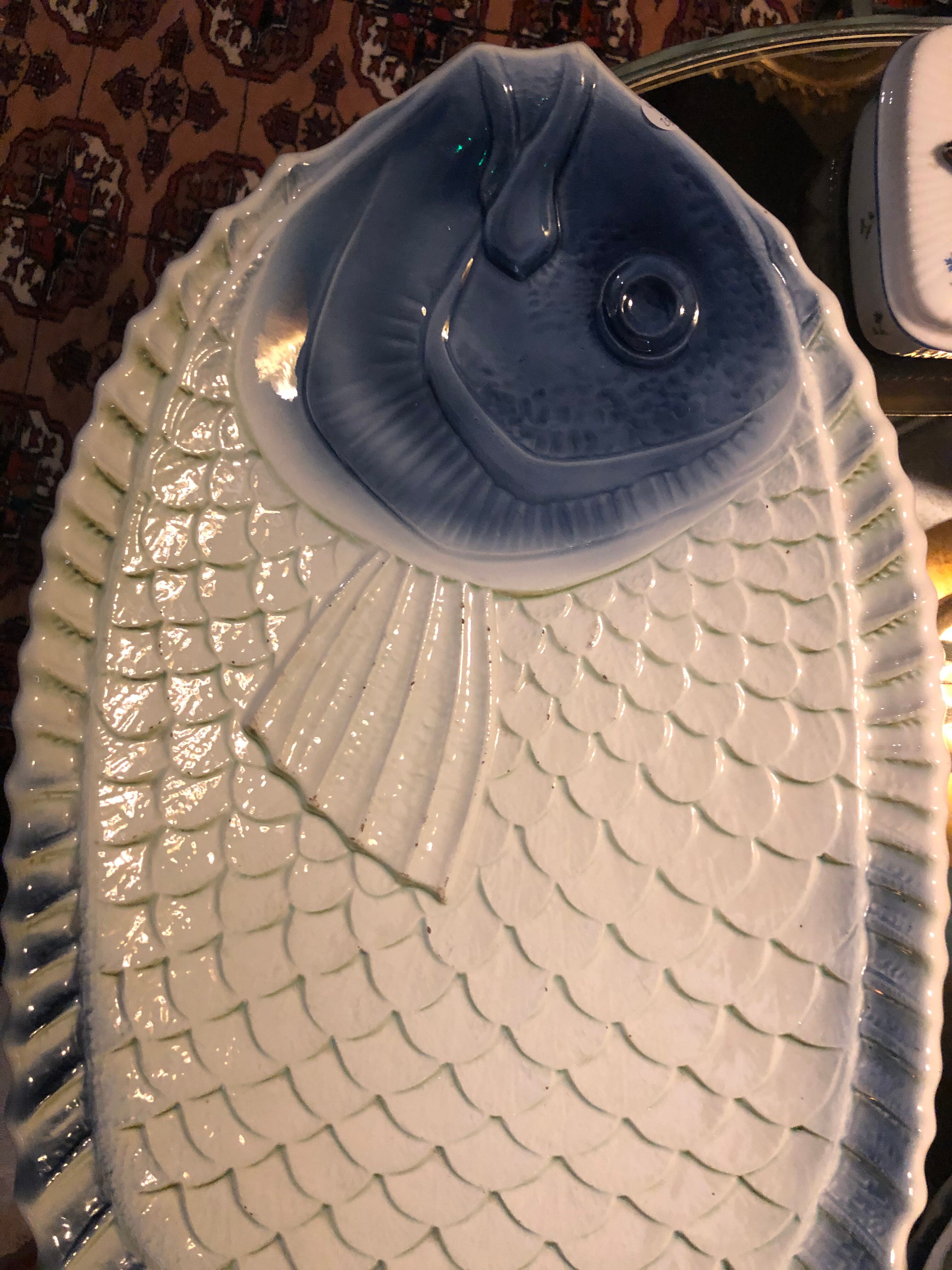 Service d'assiettes  "poisson"