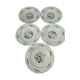 Lot de 5 assiettes creuses Salins décor oiseaux