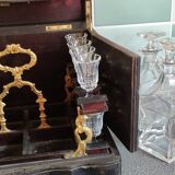 Napoleon III liquor cellar Baccarat glassware
