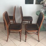 4 Chaises Thonet