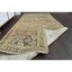 Vintage Turkish Hand-Knotted Wool Cotton Orange Runner Rug 110x270