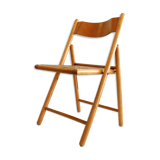 Chaise pliante cannée