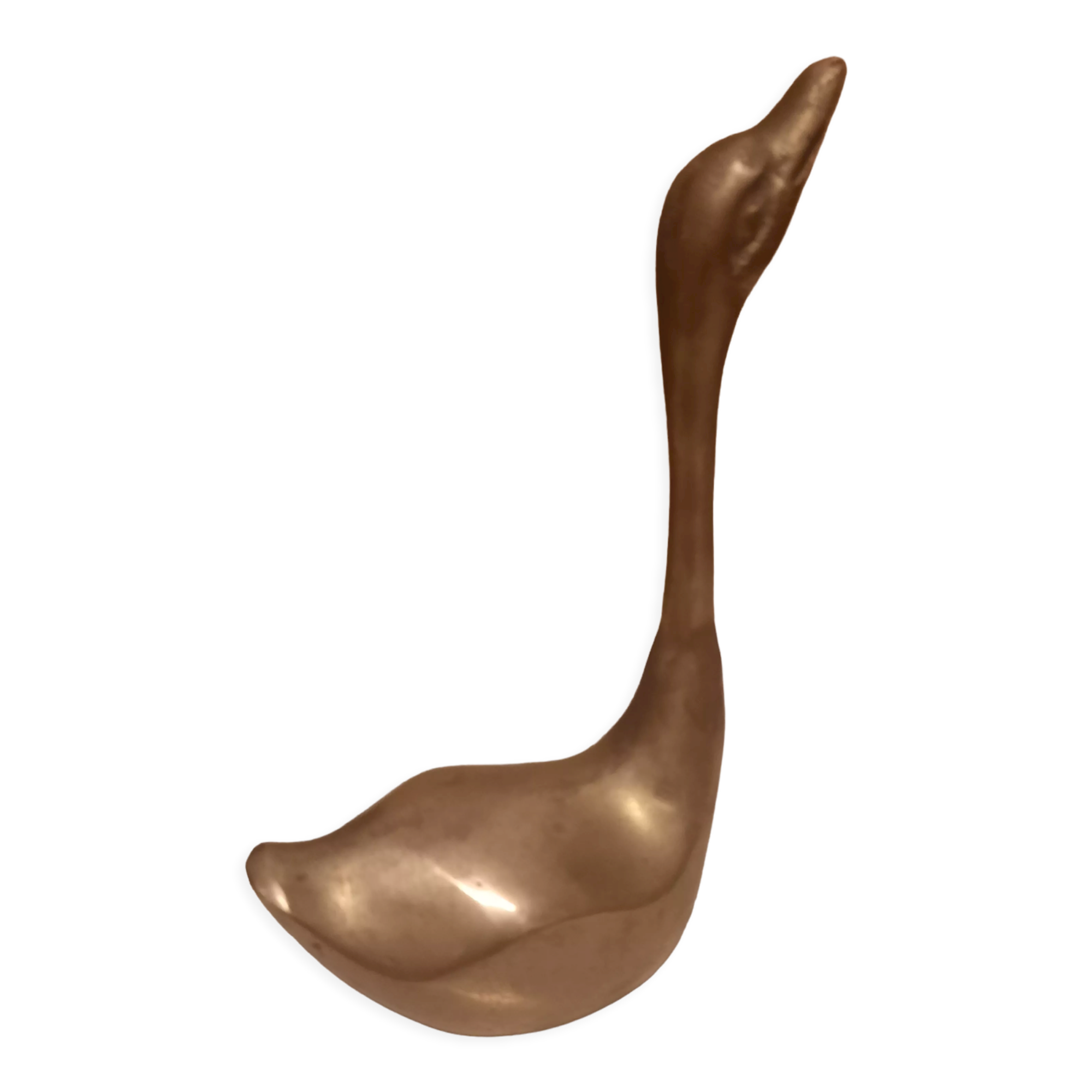 Brass swan