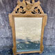 Miroir ancien bois doré
