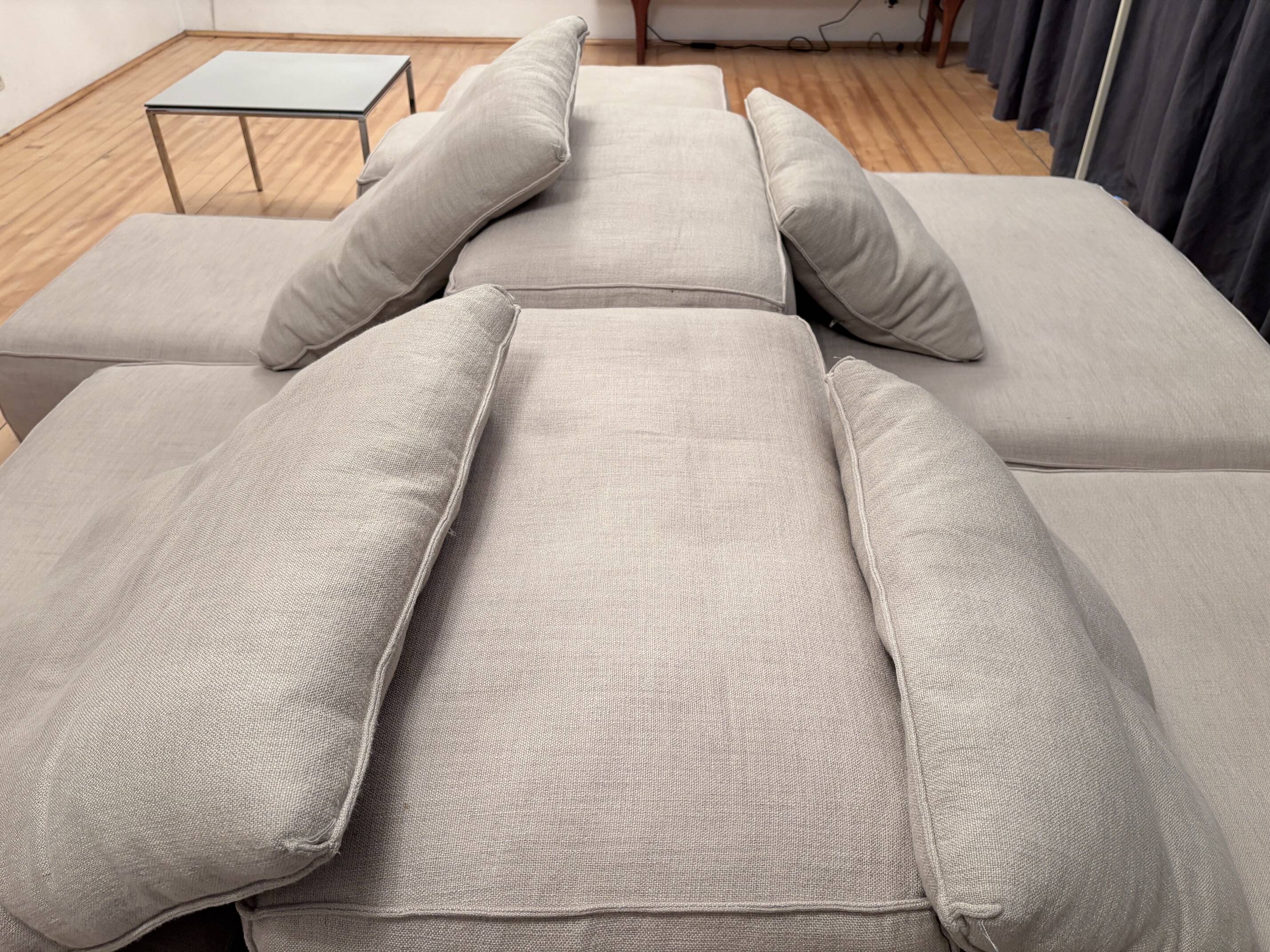 Extrasoft modular sofa designed by Piero Lissoni, Living Divani, Italy