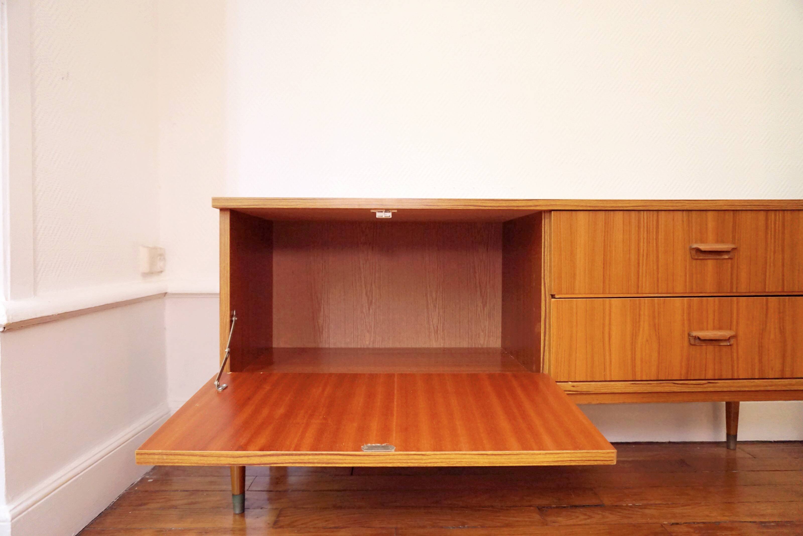 Scandinavian teak sideboard