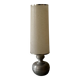 Lampe de sol en métal brossé Philippe Barbier, design 1970
