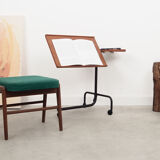 Teak music stand, Danish design, 1980s, production: Denmark