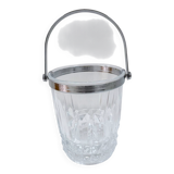 Crystal ice bucket from Arques, 1970s
