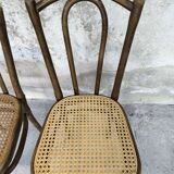 Paire de chaises bistrot Thonet n°56
