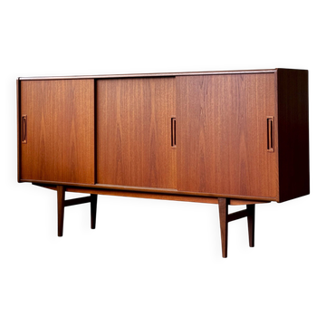 Buffet en teck, Danemark années 60/70, vintage, milieu du modernisme.