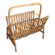 Rattan magazine holder