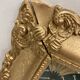 Golden vintage frame