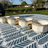 4 bistro cups Pillivuyt France