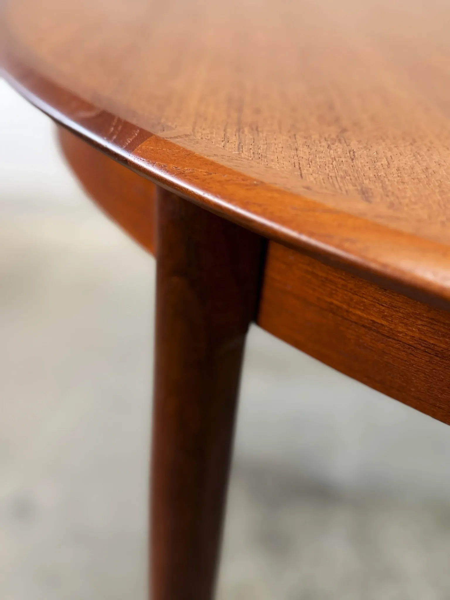 Teak dining table, Denmark, 1960s/70s, vintage, mid-century mode