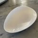 Gien white herringbone dish
