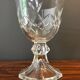12 crystal glasses Val Saint Lambert model Yale