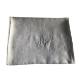 JC damask table embroidered hand 160x144cm