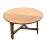 Table basse ronde en rotin Audoux-Minnet