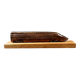 Bronze TGV on a wooden base, scale model of the TGV Sud-Est from the 1980s