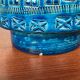 Mid-century Italian pottery vase from the Rimini Blu studio by Aldo Londi for Bitossi, 1960s.