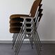 Set of 4 DSC 106 chairs by Giancarlo Piretti for Castelli, Italy, 70s