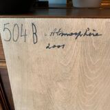 Oil on panel painting "Rural Landscape"