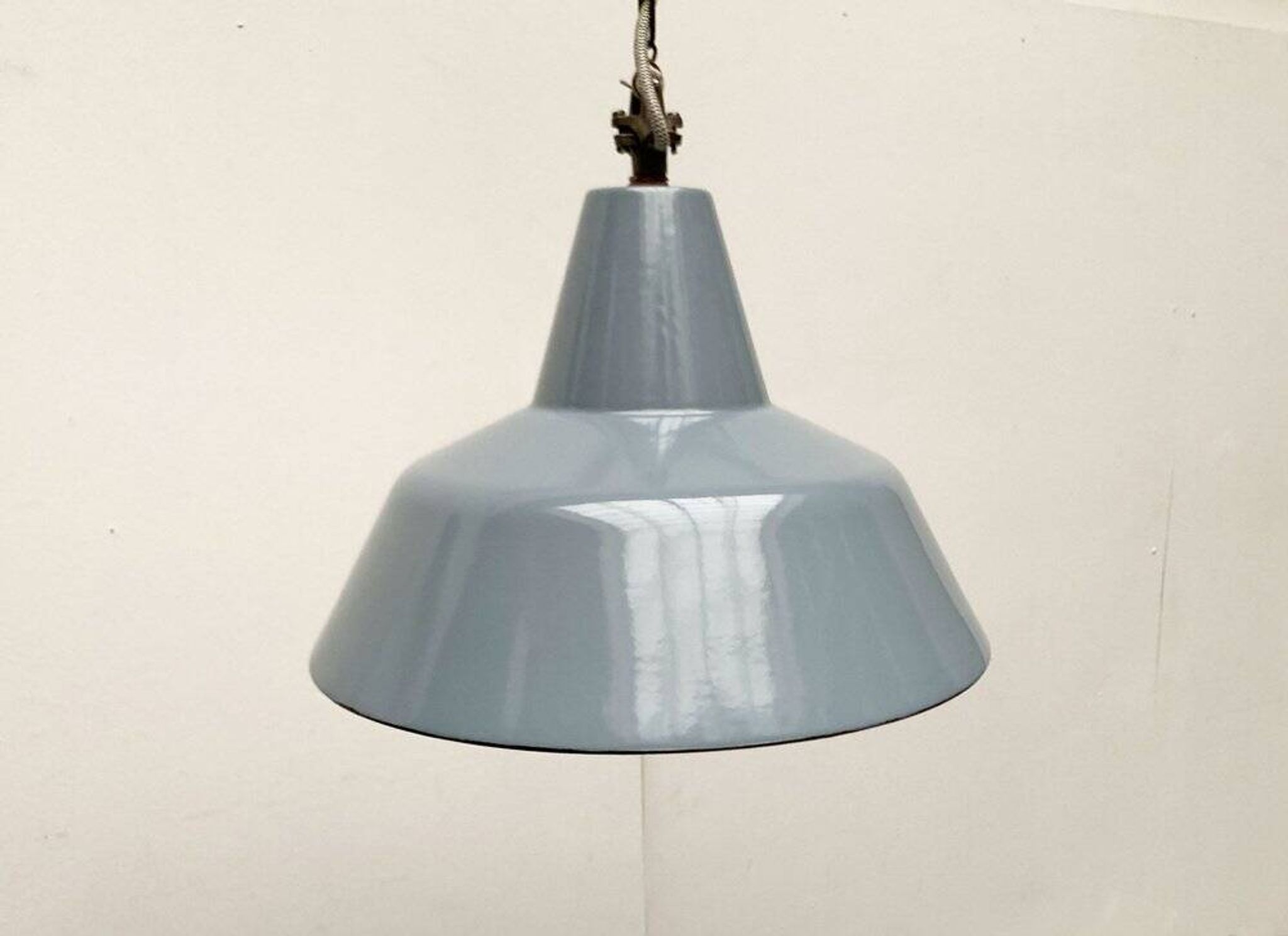 Suspension Atelier Enamel Mid-Century, 1960s