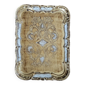 Florentine gilded wooden top