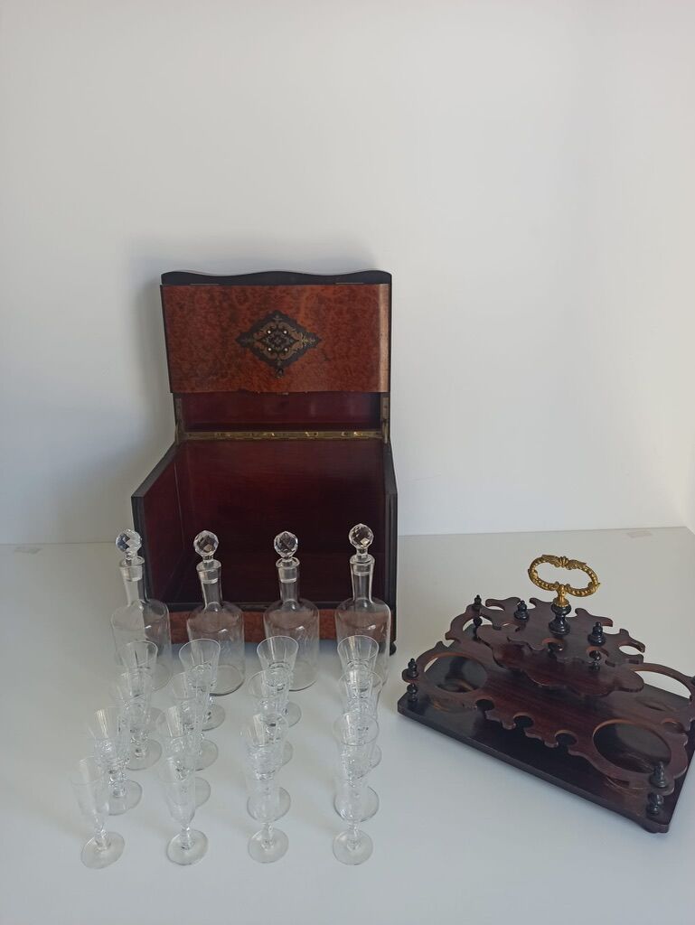 Napoleon III liquor cabinet