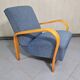 Pair of armchairs designed by K. Koželka & Antonín Kropáček for  Interier Praha Czechoslovakia 1950.