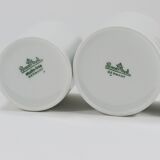 Sugar bowl and creamer postmodern Cupola by Mario Bellini for Rosenthal studio-line