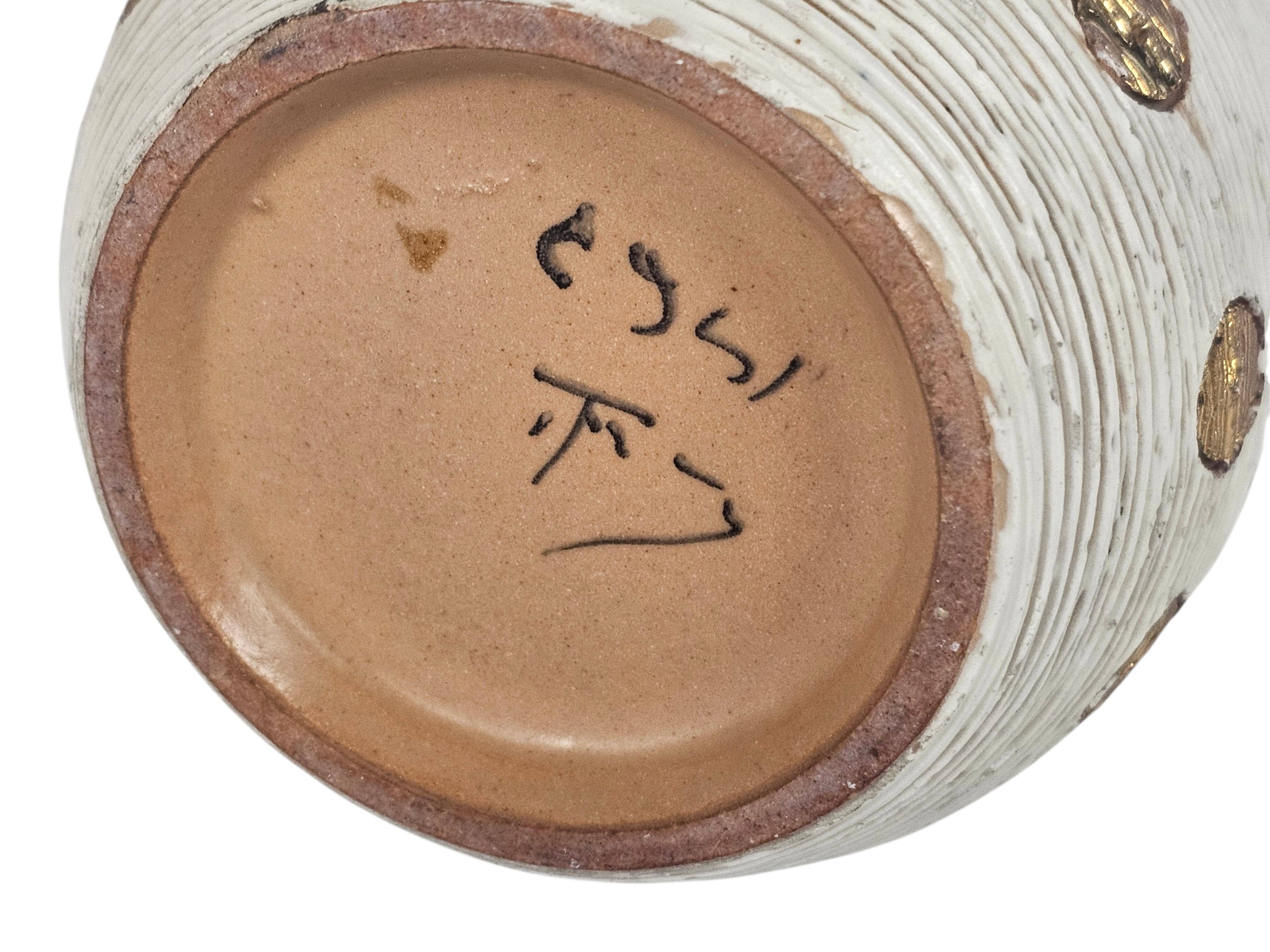 Fratelli Fanciullacci - retro - Italian - earthenware vase -70's