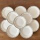 Saint Amand iron-earth dessert plates