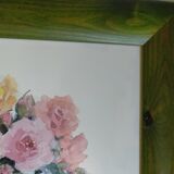 Lithograph flowers by rosalind oesterle