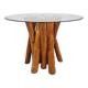 Vintage fifties bamboo dining table 1950