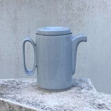 Théière ancienne en céramique moucheté