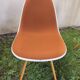 Three DSW chairs by Eames, Vitra edition