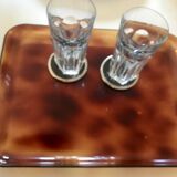 Vintage plexiglas tray