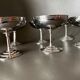 Vintage dessert bowls Inox - Set of 10