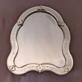 Venetian glass mirror
