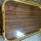 Vintage brass and formica tray 1950s