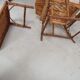 Armchair Sunbathing in wicker rattan wood lounger blue features