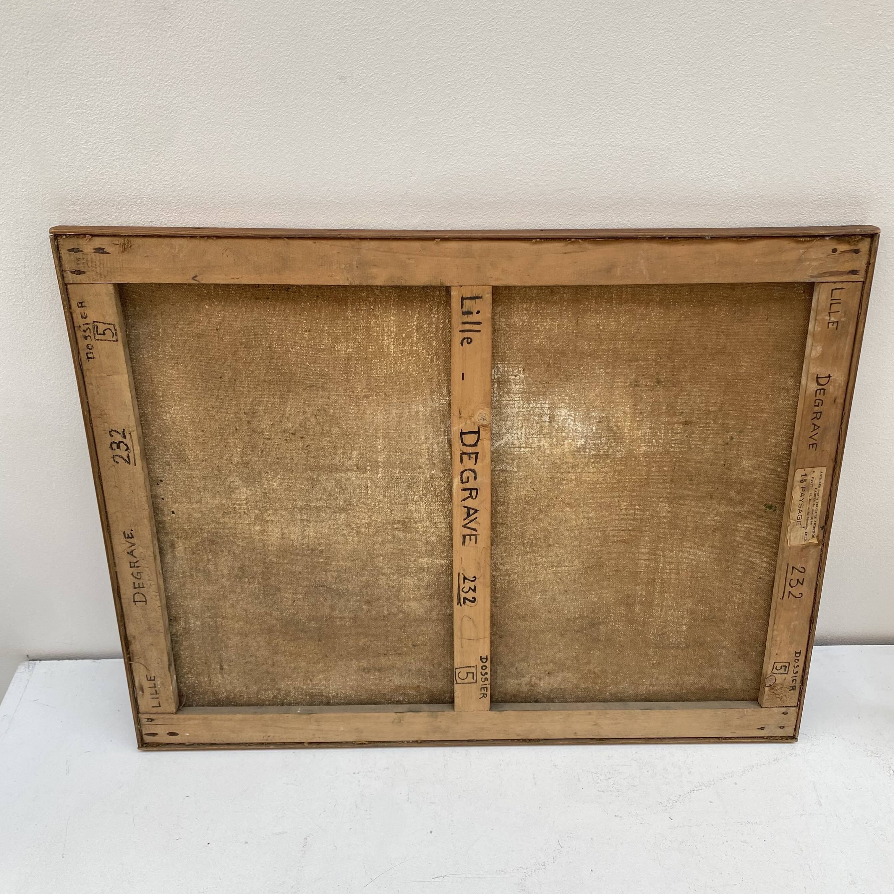 Oil painting on canvas old still life