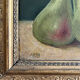 Old oil painting still life Flemish fruits