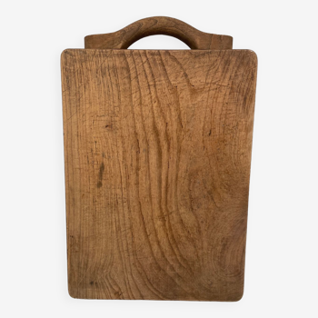 Old wooden cutting board, block