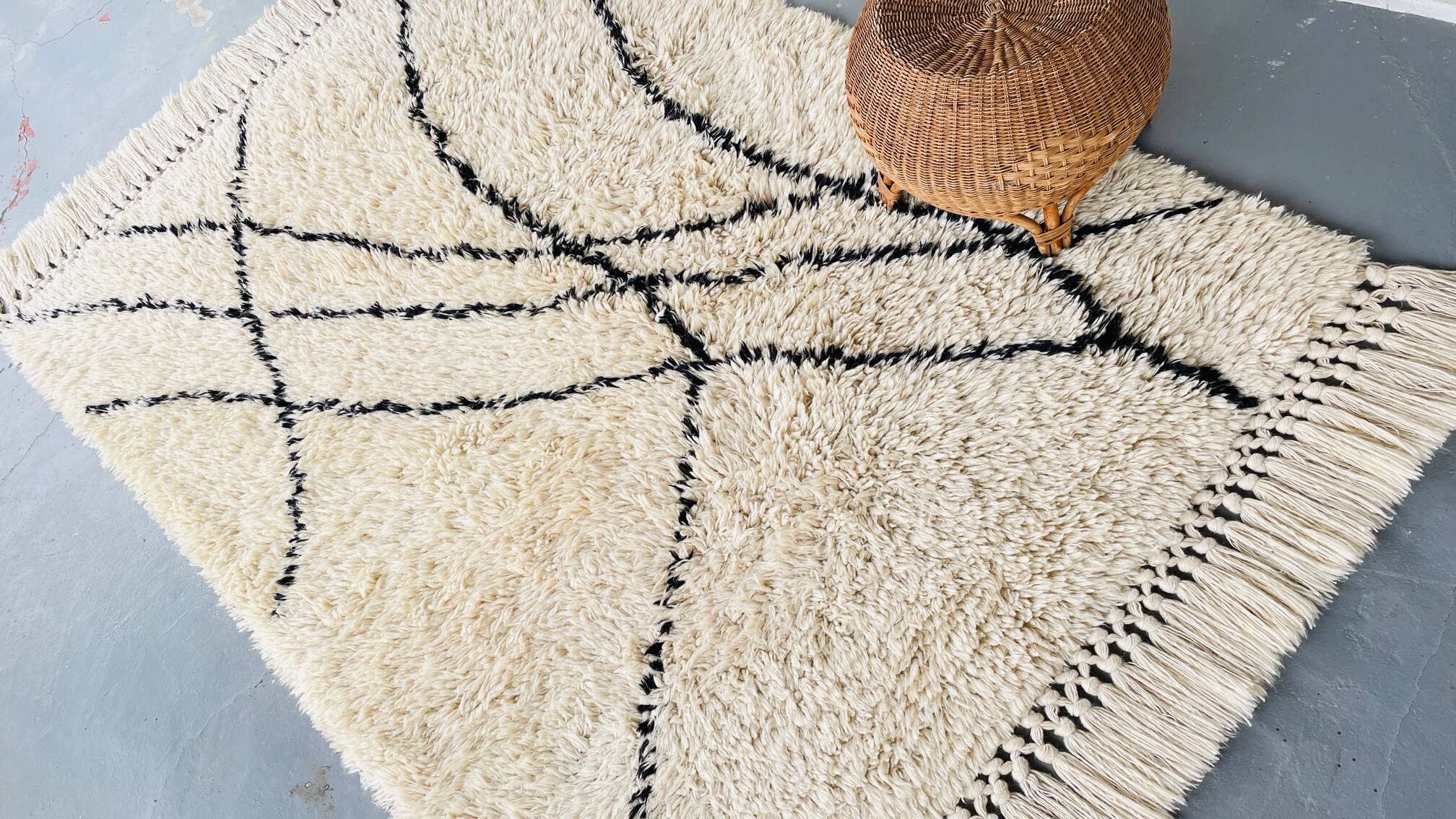 Tapis Contemporain Berbère – 165cm x 282cm