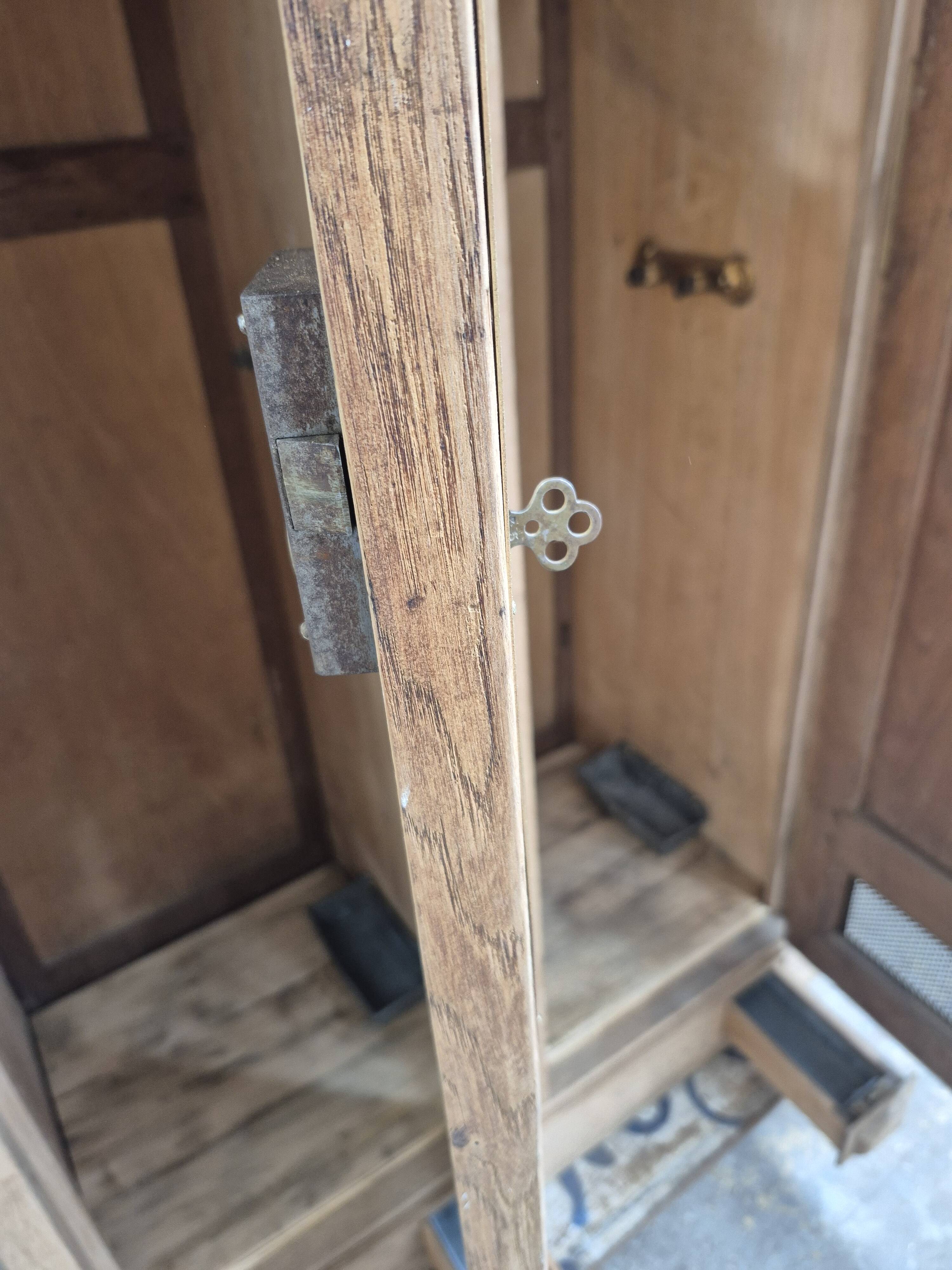 antique oak wardrobe Bank of France
