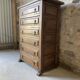 Scottish chest of drawers in olive wood – 6 drawers