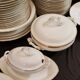 Limoges porcelain table service 79 pieces